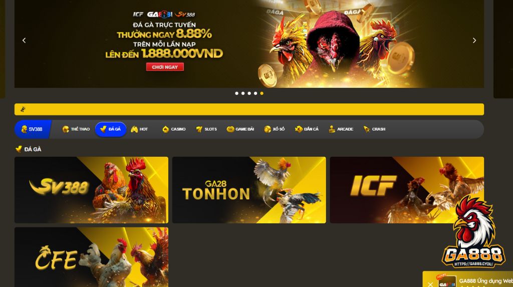 Đá gà trực tiếp Thomo – Thế mạnh làm nên thương hiệu