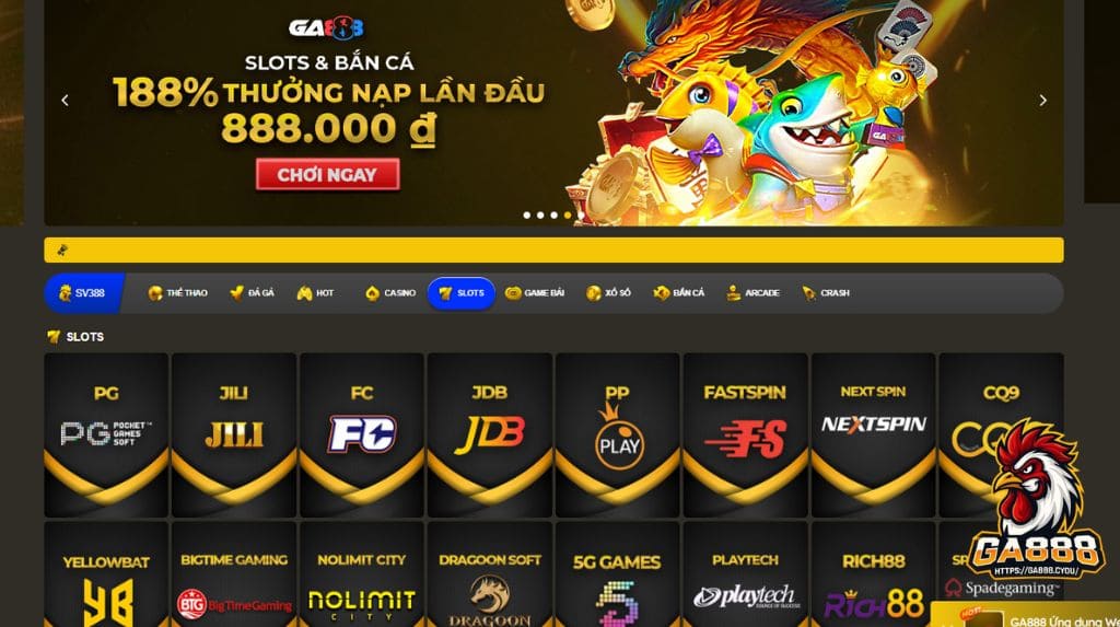 Nổ hũ, bắn cá & xổ số online