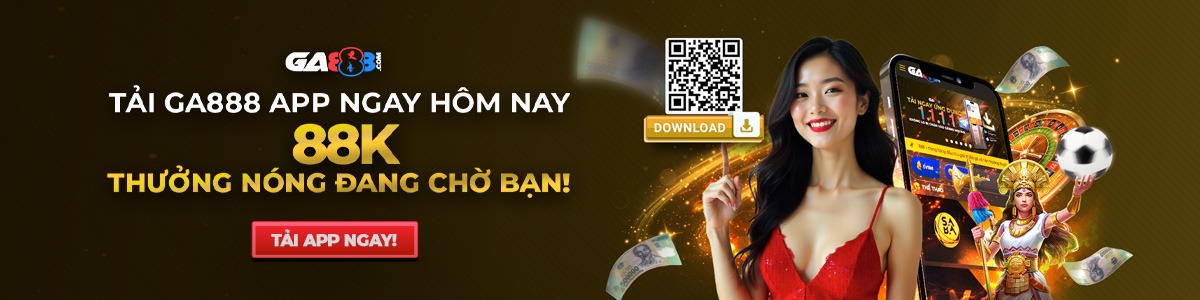 Banner tải app Ga888